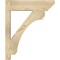 Ekena Millwork Legacy Slat Rough Sawn Outlooker, Douglas Fir, 6"W x 20"D x 24"H OUT06X20X24LEC06RDF - alternate 2
